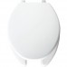Bemis 7850TJDG 000 JustLift Plastic Elongated Toilet Seat  White - B0041MK5QM